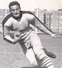 Columbia QB Sid Luckman